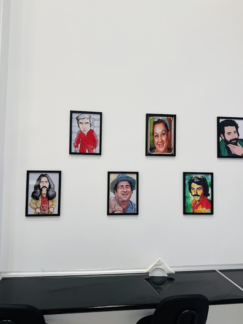 Yeşilçam sanatçılarının karikatür portreleri
